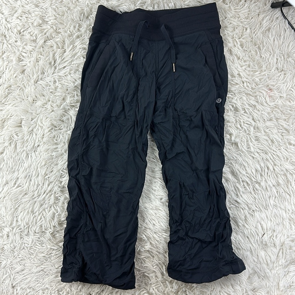 Lululemon Studio Crop II Black